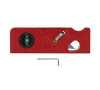 Mtlavishness Chamfer Plane Woodworking Corner Flattening Tool Trimming Chamfer for DIYBlack (Red)