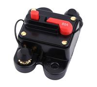 Mtlavishness Circuit Breaker DC12V 100A Resettable für Auto Marine Boot Motorrad Stereo Audio Elektrischer Disconnector Schutzvorrichtung mit Einfach Bedienung und Hoher (80A)