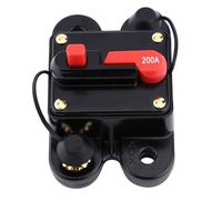 Mtlavishness Circuit Breaker DC12V 100A Resettable für Auto Marine Boot Motorrad Stereo Audio Elektrischer Disconnector Schutzvorrichtung mit Einfach Bedienung und Hoher (200A)