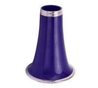 Mtlavishness Clarinet Bell Replacement Enhance Sound Performance Of Wind Instruments With ABS Plastic And Plated Metal Ring For All Wind Instrument Lovers (CC32 Purple)