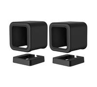 Mtlavishness Compatible with Wyze Cam V3 Mount, Silicone Cover Protective Case Wall Mount Bracket with Wall Mount Base HolderCompatible with Wyze Cam V3, Protect from Dust/Drop, (2)