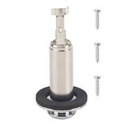 Mtlavishness Copper Threaded Stereo Output Jack Accessories for Electric Guitar Premium Quality Metal Anti Deformation Sturdy Durable Easy Installation Detachable Does Not Affect (Silver)