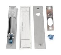 Mtlavishness DC 12V Electric Magnetic Security System with Magnetic Induction for Wooden Metal Glass Fireproof Doors Aluminum Alloy Construction Auto Lock Unlock Function 0.45A