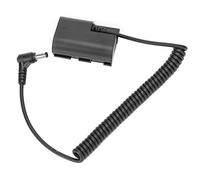 Mtlavishness DC Port on LPE6 Full Decoder Dummy Battery LPE6 for SLR Camera 7D 7D2 80D 70D 5DSR with Strong Universality and Multiple Protectors for Cameras