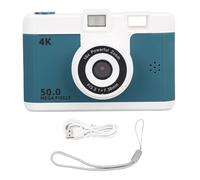Mtlavishness Digital Camera 1080P 50MP High Definition Dual Lens Wireless 16X Digital Zoom Anti Shake Ideal for Photography Video Vlogging Travel Weddings Gatherings and More with (Green)