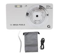 Mtlavishness Digital Camera With Fill Light 20 Filters And Speaker Boasts 2.7inch IPS Color Screen For Crisp Visuals 4K Video Resolution And 56MP Photo Capability 20X Zoom And (64GB)