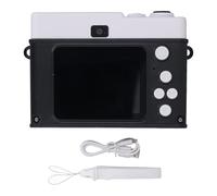 Mtlavishness Digital Camera With MP3 Player And Games Ideal For Traveling Wedding And More 1080P 48MP HD 2 0 Inch TFT Color Screen Anti Shake 800mAh 8x Digital Zoom Violet (Black)