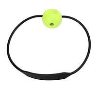 Mtlavishness Diving Scuba Tank Cylinder Banger Knocker Ball Underwater Signal Device, Lightweight Silicone PA66 Material with High Elastic Strap for Outdoor Sports, Loud (Black Strap + Yellow Ball)