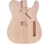 Mtlavishness DIY Electric Guitar Body Unfinished Solid Basswood Guitar Body Ideal for Personalized Guitar Creation Suits for Telecaster Guitar Parts 40.5 * 32.5 * 4cm Body Size