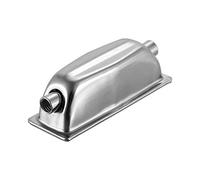 Mtlavishness Double End Rectangular Snare Drum Lug Claw Hooks Ideal Replacement Parts for Snare Drums With Metal Material and Chrome Plated Surface for Drummers 5 Pcs per Pack