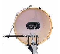 Mtlavishness Double Pedal Drumhead Patches Wear Self Adhesive Protectors Provide Superior Conservation And Improved Sound For Bass Drum And Percussion Accessories 2 Pack Includes (18x10cm)