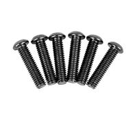 Mtlavishness Double Rocker Bridge Saddle Mounting Hex Screws Are Easy To Install And Remove With Good Connection And Fixation Ideal For Electric Guitar And Bass Play Durability (Black)