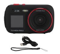 Mtlavishness Double Screen Selfie Digital Camera Ideal for Students and Vloggers Offering 2.5K Video 72MP Images 16X Zoom MP3 Music Playback and Built in Fill Light