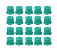 Mtlavishness Drone Sprayer Nozzle KZ80 Cone Hollow Drone Atomization Sprayer with Adjustable Droplet Size for Agricultural Crops Flowers Fruit Trees Lawns Farms Pastures 20PCS (Green)