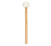 Mtlavishness Drum Mallet Antislip Bass Drum Percussion Stick Hammer Ideal For Musical Performances Made Of Beechwood With Soft Felt White Head 32cm Long (White SP 02 32cm)