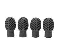 Mtlavishness Drumstick Silent Practice Tips Excellent Silicone Material Stretchable Design Suitable For Most Drumsticks Ideal For Home School Piano Room Use Length Approx 32mm (Gray)