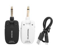 Mtlavishness EC-10 Wireless Guitar Audio Transmitter System Accessories Sound With 180 Degree Rotatable Joint Suitable For Acoustic Instruments In Outdoor And Indoor Settings
