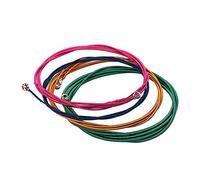 Mtlavishness Electric Bass Strings Stainless Steel Core Alloy Winding Sturdy Durable Four Color Design Protect Against Ideal for All 4 String Electric Bass About 1 2 Meter