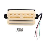 Mtlavishness Electric Guitar Dual Rail Pickup Excellent Performance Clear And Accurate Sound Wide Sound Response Suitable For Rock Blues Performance Metal Material