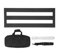 Mtlavishness Electric Guitar Effect Pedal Board Premium Aluminum Alloy Material Hollow Design For Easy Connection With Carrying Case Ideal For Guitarists On The Go Aluminum Alloy