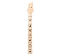 Mtlavishness Electric Guitar Neck Maple Wood Fretboard 22 Fret Replacement for Guitar Parts Sturdy Resonant Durable Smooth Surface No Burrs No Scratches Truss Rod Adjust at