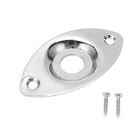 Mtlavishness Electric guitar socket metal output low socket plate socket plate Excellent compatibility life long life easy to install the size