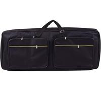Mtlavishness Electric Piano Bag Portable Gig Bag for 61 Keys Keyboard and Electronic Piano Durable 600D Fabric 8mm Anti Collision Cotton Interlayer Outside Pockets Adjustable