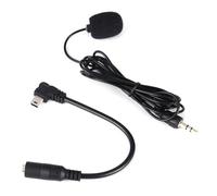 Mtlavishness External Collar Clip Microphone Microphone 10.0×10.0×2.0 3. 5Mm External Microphone Clip On Mic Adapter Cable For Hero4 3 3 3. 5Mm Microphone 3. 5Mm External