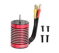 Mtlavishness F540 3930KV RC Brushless Motor with Temperature Control Port V2 4 Pole Sensorless Internal Rotation Motor for 1 10 RC Cars High Torque Aluminum CNC Shell 3.175mm Shaft