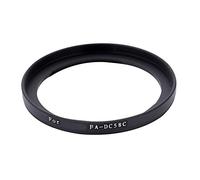 Mtlavishness FA DC58C 58mm Black Alloy Lens Filter Adapter Ring for Powershot G1X Sturdy Durable Ultra Slim And Light Widely Applicable To 58mm Filters Adopting Superb Machining
