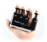 Mtlavishness Fa10p Finger Exerciser Develops And Maintains Finger Hand And Forearm Strength And Dexterity Ideal For Ukulele Guitar Bass Piano Violin Players With Soft Button Cap