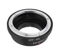 Mtlavishness FD M4 3 Metal Lens Adapter Ring An Excellent Solution for Fitting FD Mount Lens to M4 3 Camera Alloy Material Manual Control Anti Reflection Coating
