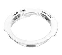 Mtlavishness Fikaz Lens Adapter Ring Manual Focusing And Manual Adjusting Aperture For Mounting M39 Mount 35mm And 135mm Lenses To M Mount Camera Aluminium Alloy Material Anodic