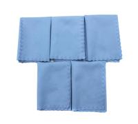 Mtlavishness Five Piece Set Of Soft Microfiber Cleaning Cloths For Musical Instruments Such As Guitar Violin Piano Clarinet Trumpet Sax Remove Fingerprints Dirt Dust Grease (5-Pack)