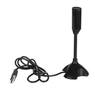 Mtlavishness For 2 3 Computer Microphone With USB Plug And Play Function Ideal For Various Computer Usage Scenarios High Performance Cool Black Design Driveless For Win XP And
