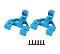 Mtlavishness Front Rear Suspension Bracket Shock Stay Shock Absorbing Bracket Perfect Standard Accessories for RGT 136100 1 10 RC Crawler Car Lightweight Aluminum Alloy with (Blue 680028B)