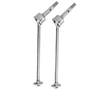 Mtlavishness Front Wheel CVD Drive Shaft for UDR Easy to Install and Durable Metal Steel RC Car Drive Shaft Stable Performance Upgrade Accessory for 1/7 Remote Control Car (Silver)