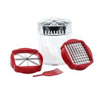 Mtlavishness Fruit Cutter Cup Multifunctional Non Slip Handle Efficient Detachable Cup Strawberry Cutter for Kitchen, Kitchen Portable Slicing Tool, Speed Fruit Cutter, Vegetable