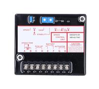 Mtlavishness Generator Speed Controller Electronic Universal Engine Governor Control Board 12-24VDC with Fast Response Full Closed Loop Control for Efficient Power Regulation and