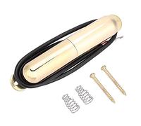 Mtlavishness Gold Alnico V Magnet Lipstick Tube Pickup For Electric Guitars With Easy Installation Sturdy Durable Material Suitable For Electric Guitars And Three String Four (Gold)