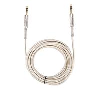 Mtlavishness Gold plated 6.35 mm male to male stereo extension adapter. The audio cable connector is robust and good for amplifier (5 m/16.4 stop)