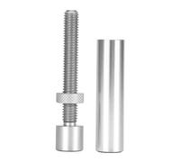 Mtlavishness graphics card gpu brace support: height video card sag bracket for video card with anti-sag gpu and blue color (Silver)