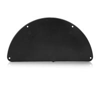 Mtlavishness Guitar Cavity Cover Plate Durable And Lightweight Plastic Ideal For Bass Guitar And Regular Guitar Use Black Color With 4 Holes