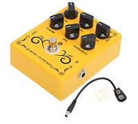 Mtlavishness Guitar Distortion Effect Pedal CP-60 With XLR Output Multiple Modes Real Bypass Design Compact Analog Cabinet Simulation For Stage Studio Recording