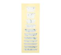 Mtlavishness Guitar Fretboard Stickers Wear PVC Unique Beautiful Design for All Guitarists Ultra Thin Trapezoid for Enhanced Playing Experience
