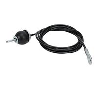 Mtlavishness Gym Cable Wire Rope Heavy Duty Steel Wire Rope for Home Gym Fitness Pulley System with 5mm Thickness and 220lb Load Capacity PU Coated Stainless Steel Construction (2m)