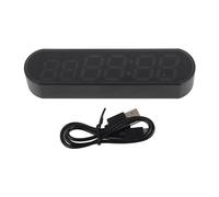 Mtlavishness Gym Timer, Sports Interval Timer, Multifunktionaler Fitness-Workout-Timer mit 10 Funktionen, 30 Stunden Akkuladung, 1000mAh USB-Ladung, Tragbarer ABS-Körper für