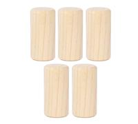 Mtlavishness Hand Maracas Premium Wooden Percussion Rattles For Kids Early Music Education Ideal For Home School Or Music Classes Five Pieces In Package