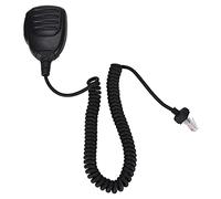 Mtlavishness Handheld Microphone for Walkie Talkies Strong Durable and Comfortable to Touch Ideal for Command Dispatch Personnel and Commercial Vehicles Approx 11 * 6.5 * 3.2cm Size