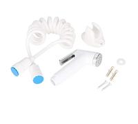 Mtlavishness Handheld Toilet Bidet Spray with ABS Construction High Pressure Design for Bathroom Toilet Inch Thread White